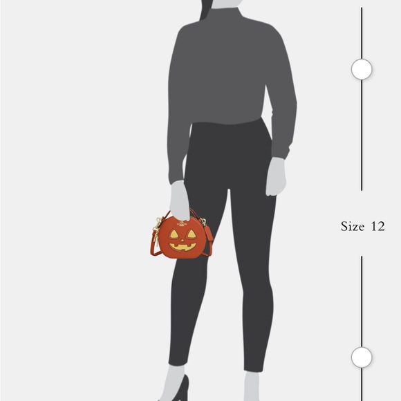 Canteen Crossbody Bag With Halloween Pumpkin Print - Picture 6 of 9